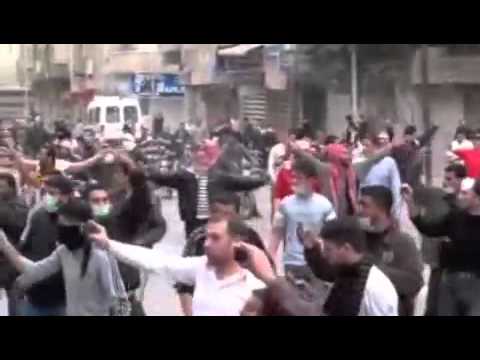Погромы в Дераа 21.03.2011