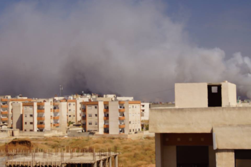 Репортаж с места взрыва в Хомсе